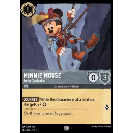 ITI 183 - Minnie Mouse - Funky Spelunker - Foil