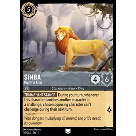 ITI 193 - Simba - Rightful King - Foil