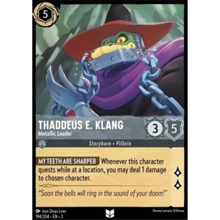 ITI 194 - Thaddeus E. Klang - Metallic Leader - Foil