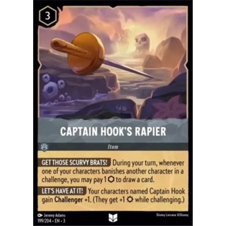 ITI 199 - Captain Hook's Rapier - Foil