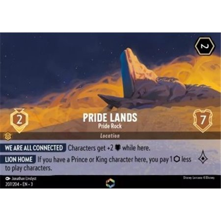 ITI 207 - Pride Lands - Pride Rock