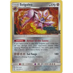 CEC 142 - Solgaleo - Stamped Promo