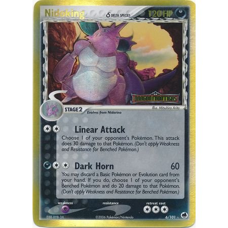 DF 006 - Nidoking Delta Species - Reverse Holo