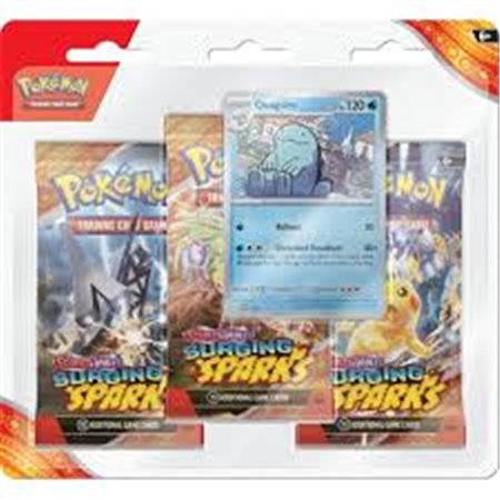 Pokémon - Surging Sparks - 3 Pack Blister Quagsire