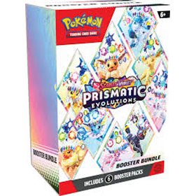 Pokémon - Prismatic Evolutions - Booster Bundle Pokémon - Prismatic Evolutions - Booster Bundle - Pre Order