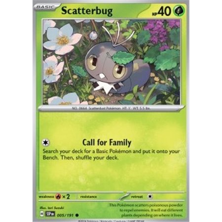 SSP 005 - Scatterbug - Reverse Holo