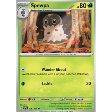 SSP 006 - Spewpa - Reverse Holo