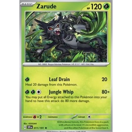 SSP 011 - Zarude - Holo