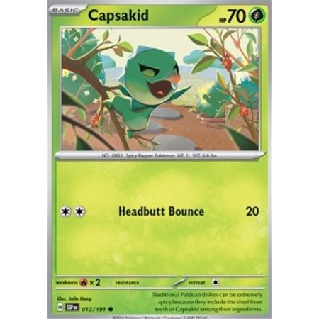 SSP 012 - Capsakid - Reverse Holo