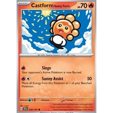 SSP 020 - Castform Sunny Form