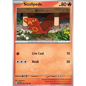 SSP 027 - Sizzlipede - Reverse Holo SSP 027 - Sizzlipede - Reverse Holo