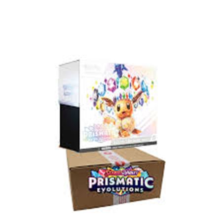 Pokémon - Prismatic Evolutions - Case Elite Trainer Box - Pre Order