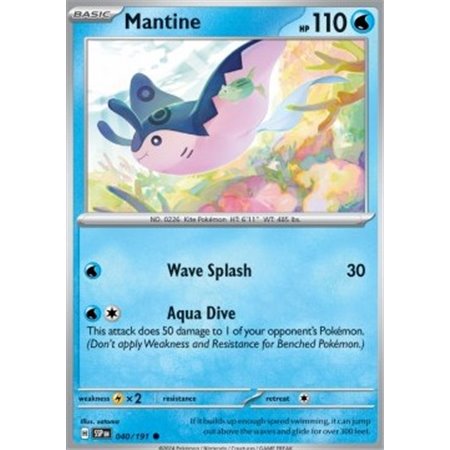 SSP 040 - Mantine - Reverse Holo