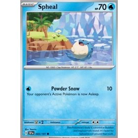 SSP 043 - Spheal - Reverse Holo SSP 043 - Spheal - Reverse Holo