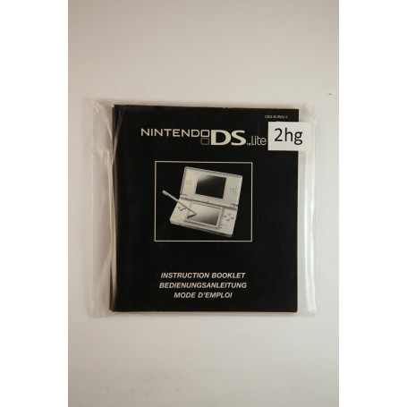 Nintendo Ds Lite Instruction Booklet