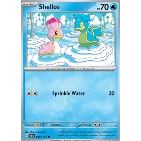 SSP 046 - Shellos - Reverse Holo