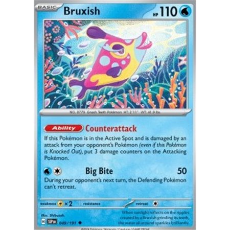 SSP 049 - Bruxish - Reverse Holo