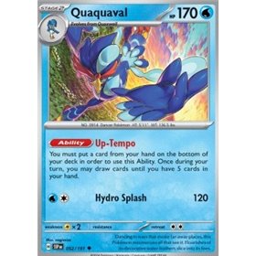 SSP 052 - Quaquaval - Reverse Holo SSP 052 - Quaquaval - Reverse Holo