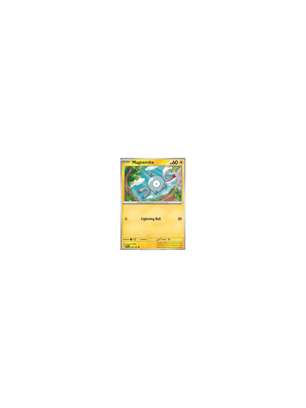 SSP 058 - Magnemite - Reverse Holo