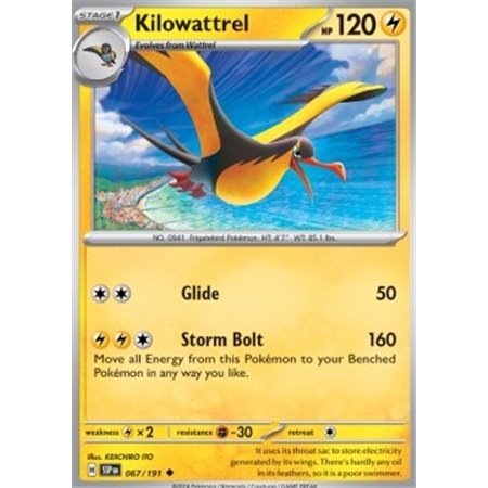 SSP 067 - Kilowattrel - Reverse Holo