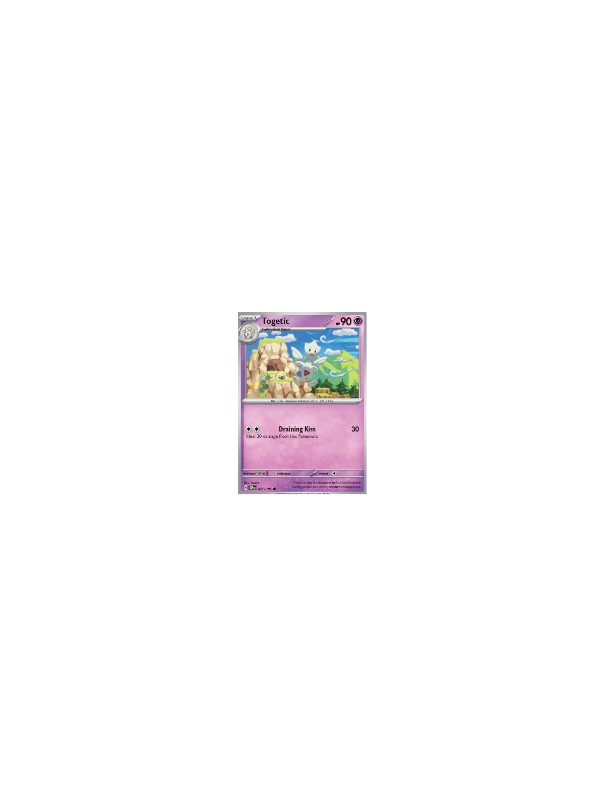 SSP 071 - Togetic - Reverse Holo