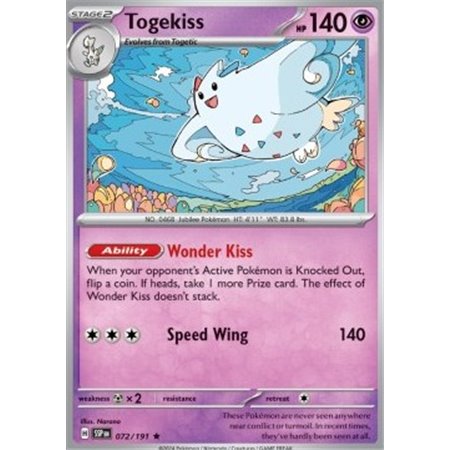 SSP 072 - Togekiss - Holo