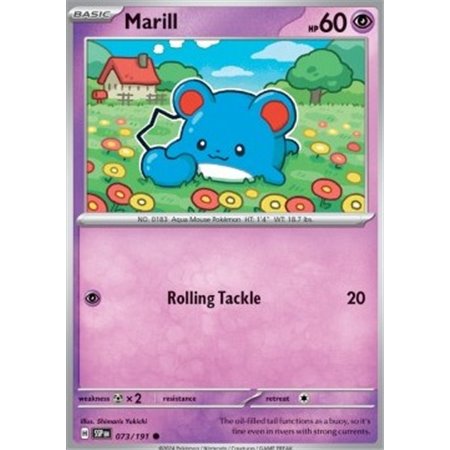 SSP 073 - Marill - Reverse Holo