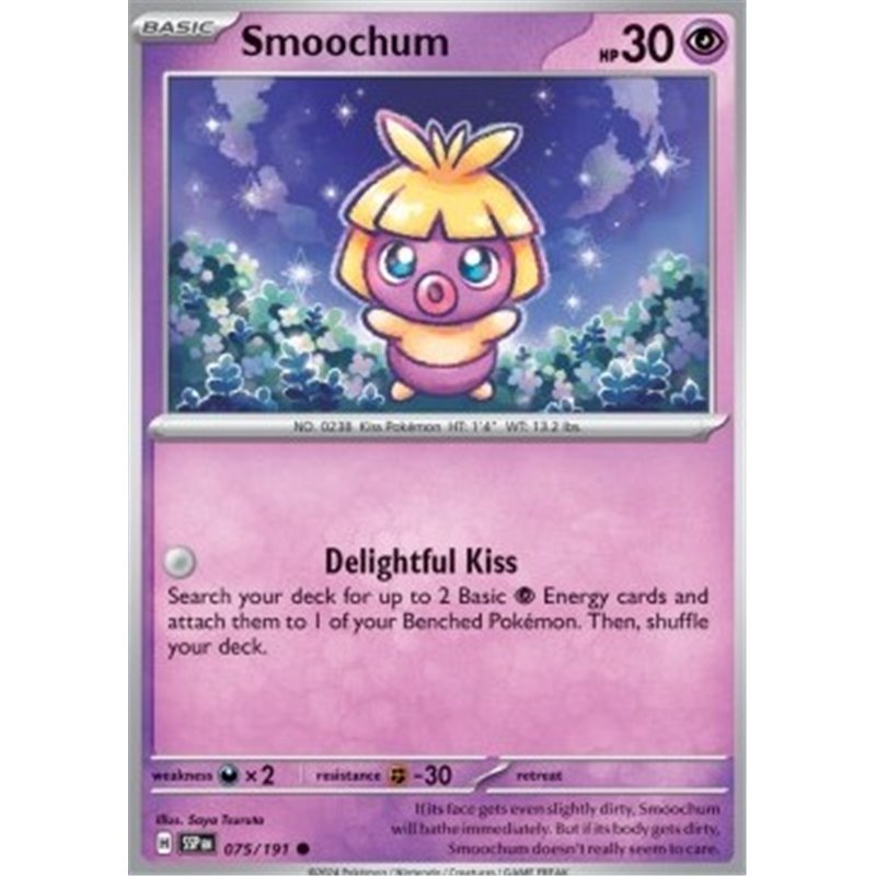 SSP 075 - Smoochum - Reverse Holo