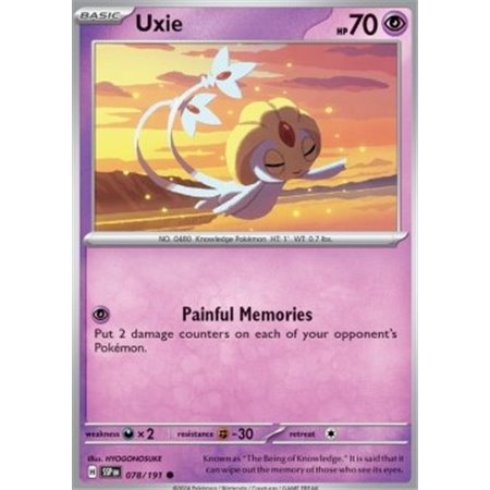 SSP 078 - Uxie - Reverse Holo