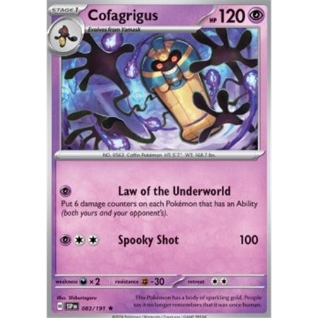 SSP 083 - Cofagrigus - Reverse Holo