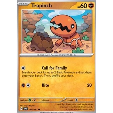 SSP 104 - Trapinch - Reverse Holo