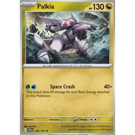 SSP 136 - Palkia - Holo