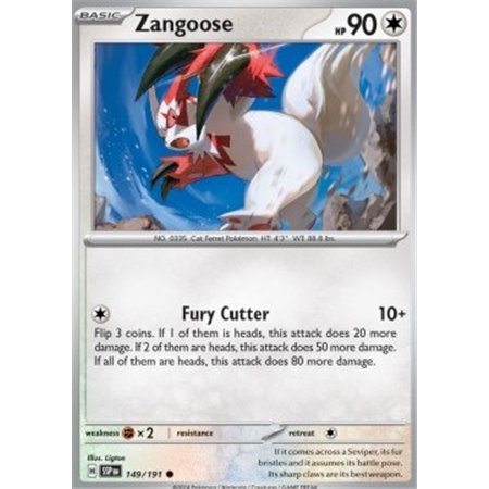 SSP 149 - Zangoose - Reverse Holo