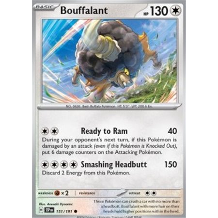 SSP 151 - Bouffalant - Reverse Holo