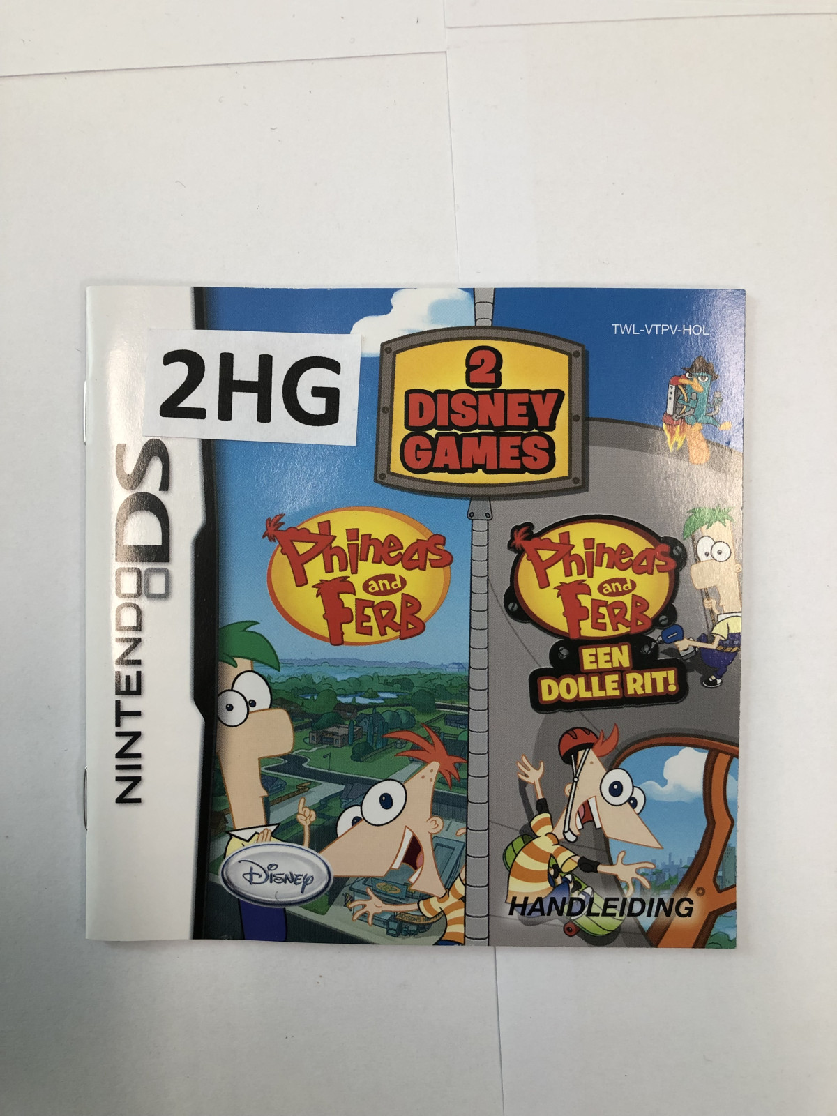 Phineas and Ferb & Phineas and Ferb een Dolle Rit (Manual)