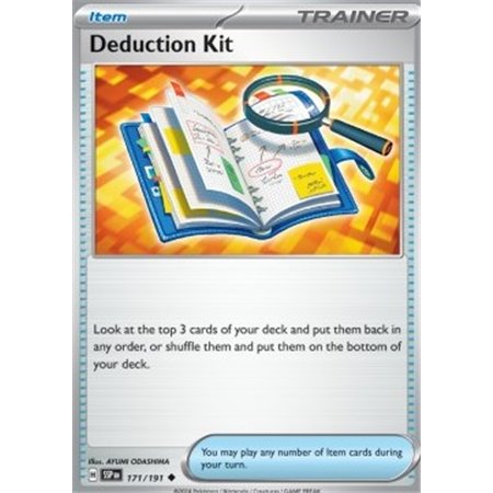 SSP 171 - Deduction Kit - Reverse Holo