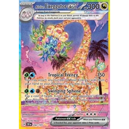 SSP 242 - Alolan Exeggutor ex