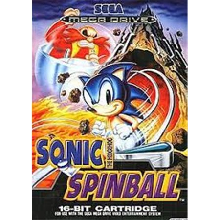 Sonic the Hedgehoge Spinball - Sega Mega Drive