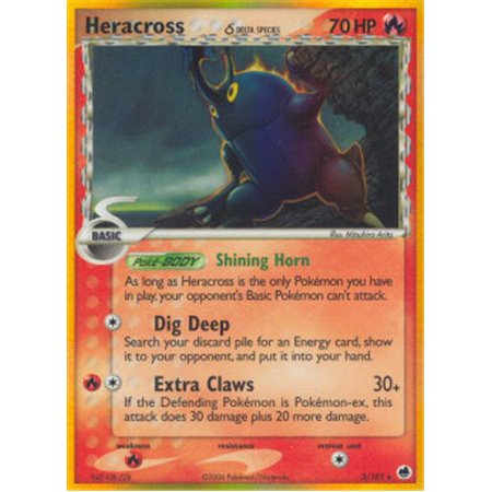 DF 003 - Heracross Delta Species