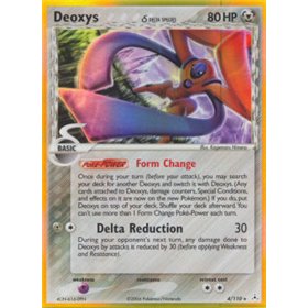 HP 004 - Deoxys Delta Species HP 004 - Deoxys Delta Species