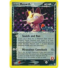 TRR 046 - Rocket's Meowth - Reverse Holo TRR 046 - Rocket's Meowth - Reverse Holo