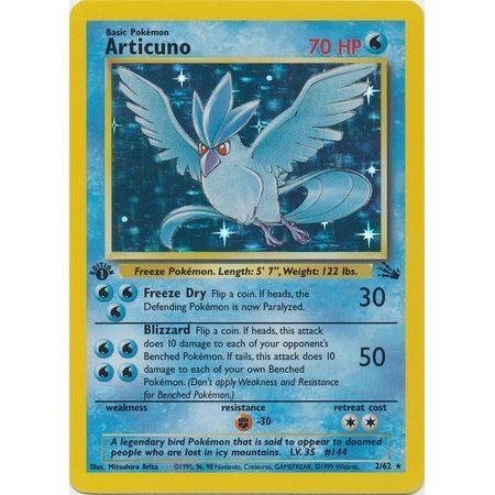 FO 002 - Articuno - 1e Editie