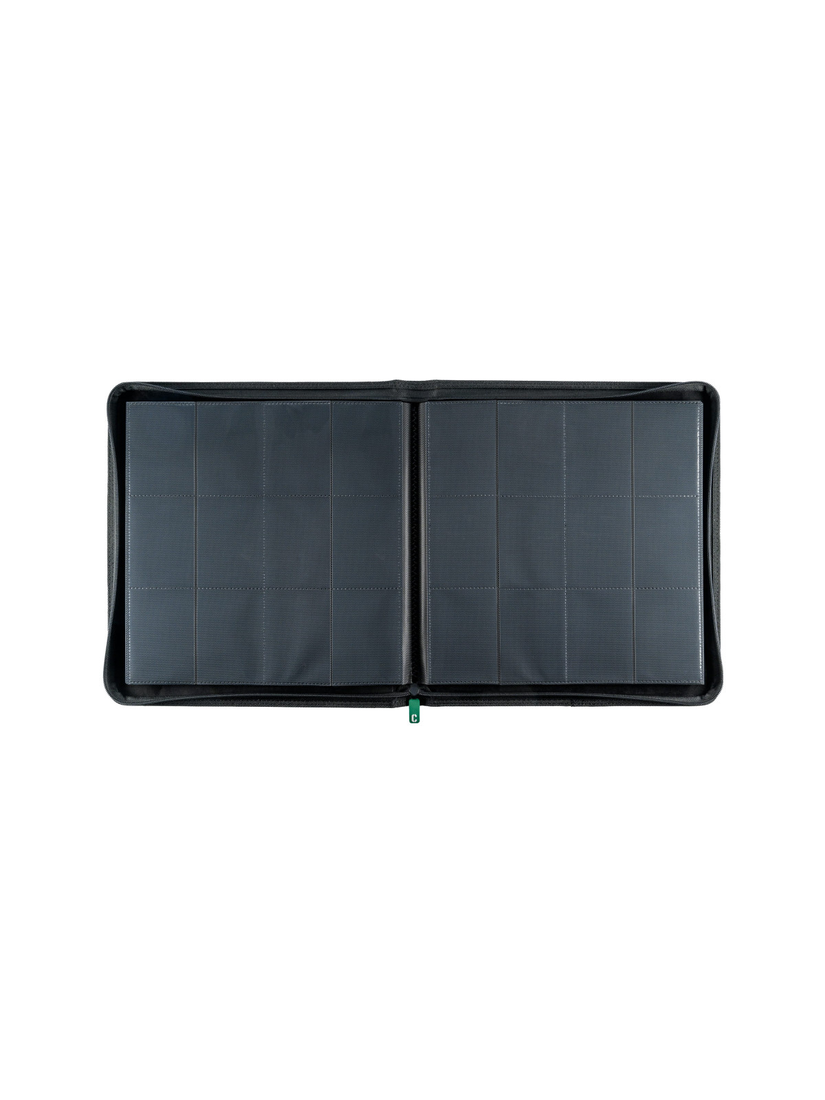 Cardstacks - 12 Pocket Binder Groen (480) met Rits