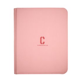 Cardstacks - 9 Pocket Binder Roze (360) met Rits Cardstacks - 9 Pocket Binder Roze (360) met Rits