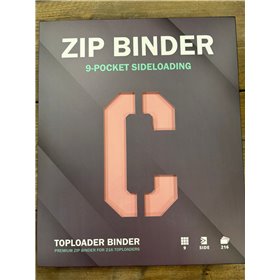 Cardstacks - 9 Pocket Toploader Binder Roze (216) Cardstacks - 9 Pocket Toploader Binder Roze (216)