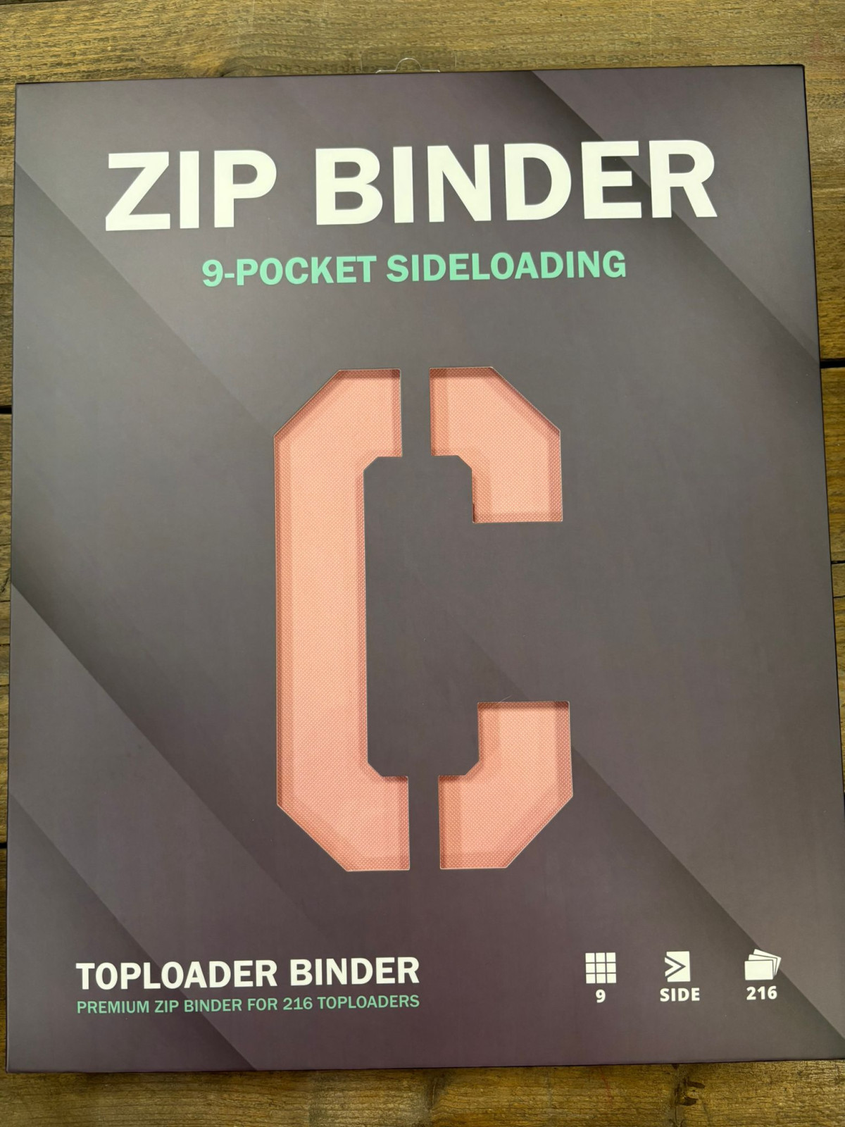 Cardstacks - 9 Pocket Toploader Binder Roze (216)