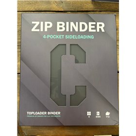 Cardstacks - 4 Pocket Toploader Binder Grijs (112) Cardstacks - 4 Pocket Toploader Binder Grijs (112)