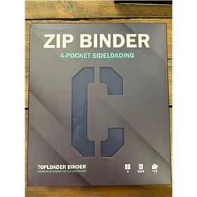 Cardstacks - 4 Pocket Toploader Binder Blauw (112) Cardstacks - 4 Pocket Toploader Binder Blauw (112)
