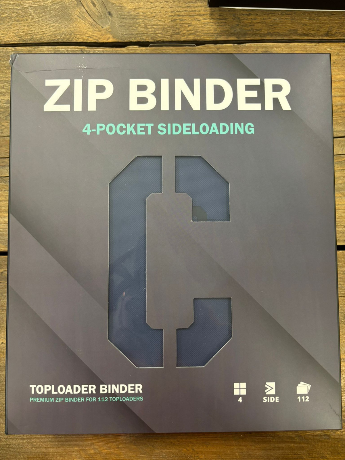 Cardstacks - 4 Pocket Toploader Binder Blauw (112)