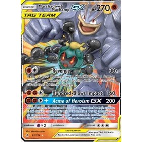 UNB 082 - Marshadow & Machamp GX UNB 082 - Marshadow & Machamp GX